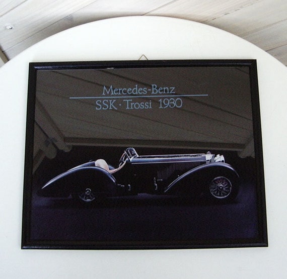 Picture Photo Poster Mercedes Benz Ssk Trossi 80s Etsy