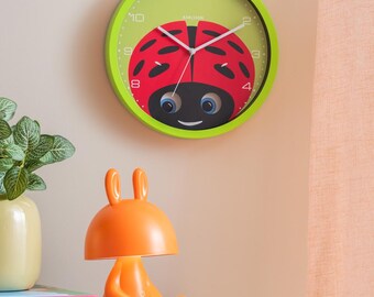 Wall Clock Peekaboo Karlsson - Etsy