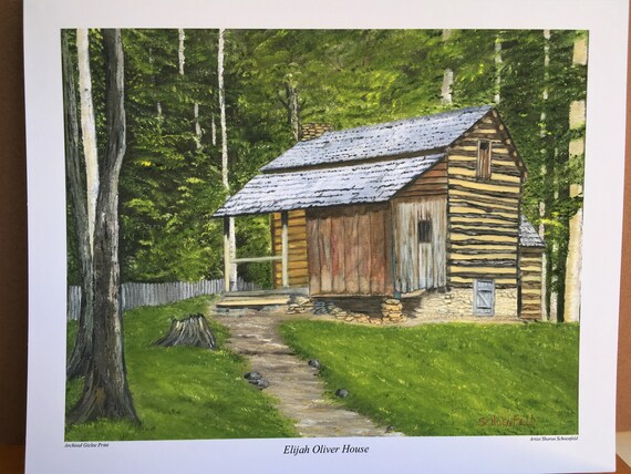Elijah Oliver House Cades Cove Cades Cove Cabins Cades Cove Etsy
