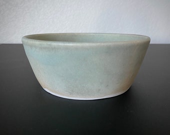 Matte Green Ceramic Snack Bowl