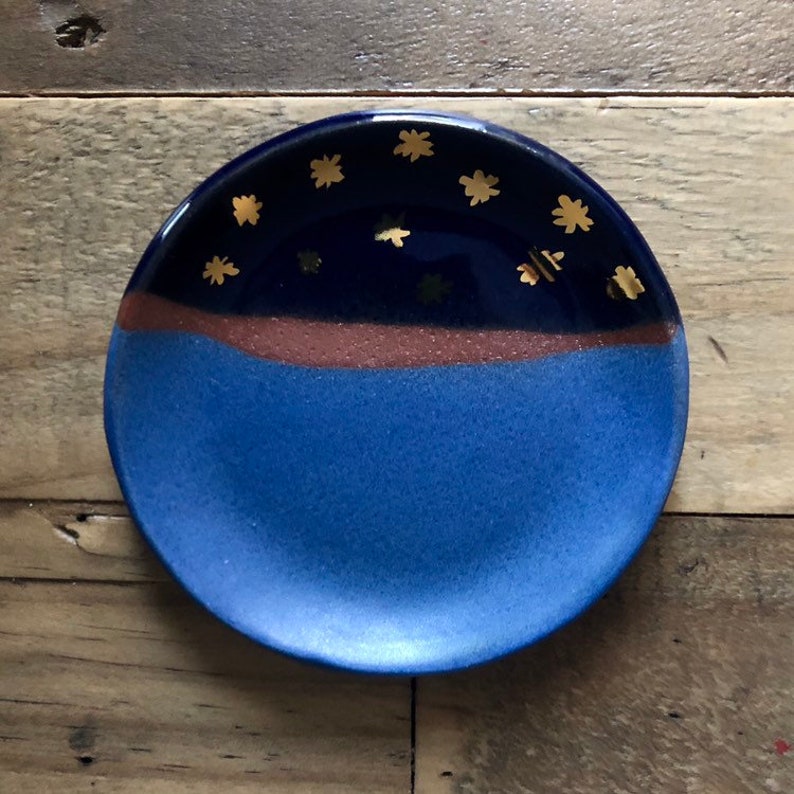 Night Sky Ring Dish