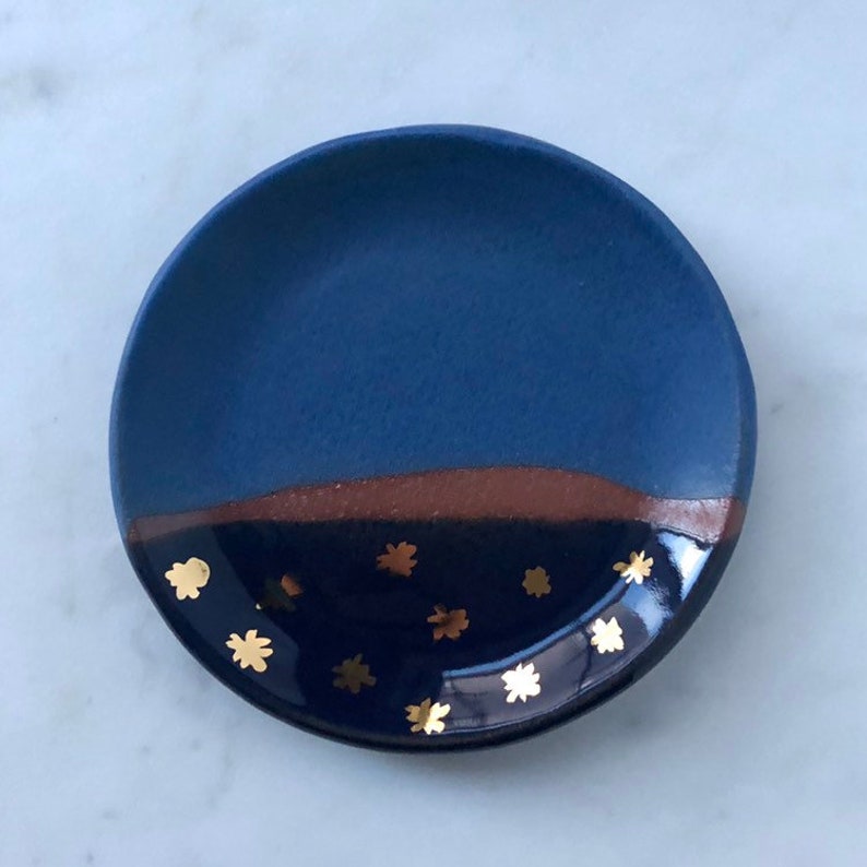 Night Sky Ring Dish
