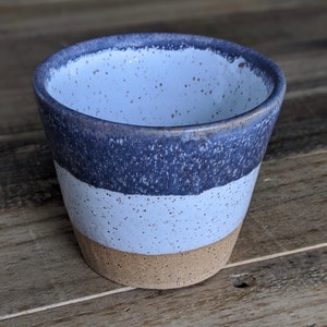 Two Toned Speckled Flower Pot image 6