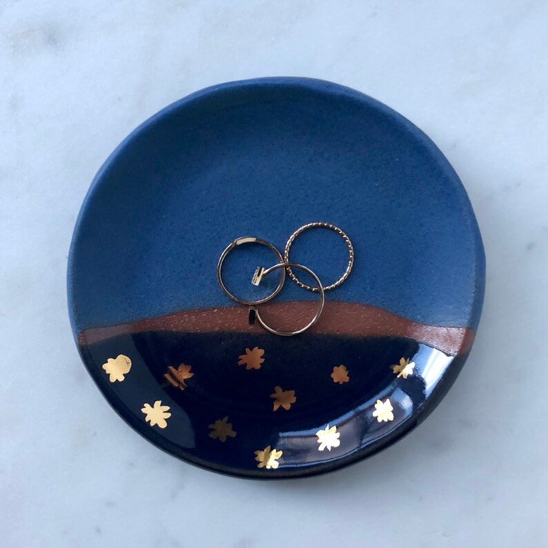Night Sky Ring Dish