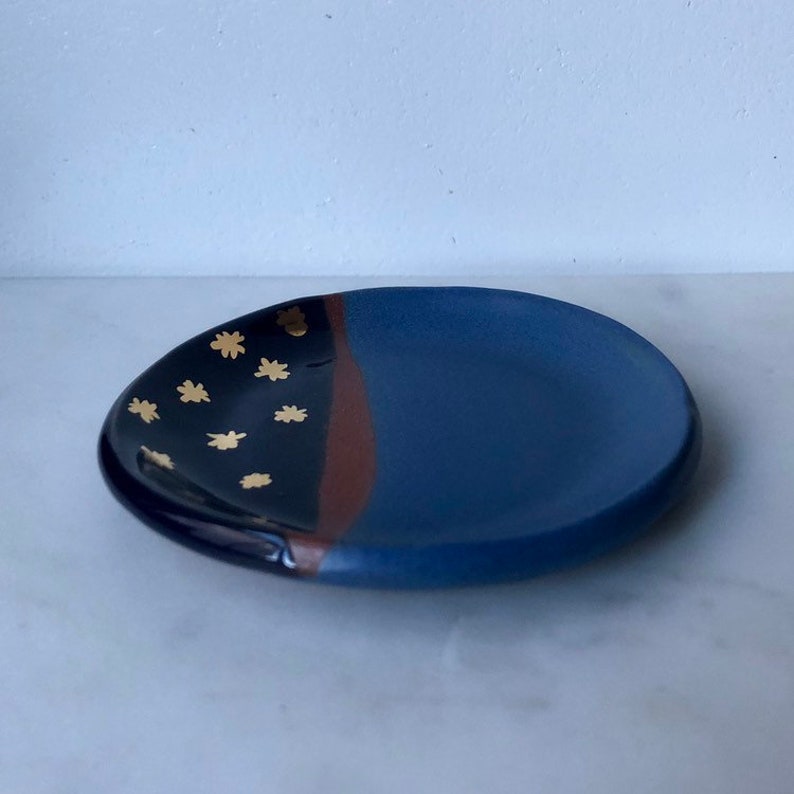 Night Sky Ring Dish