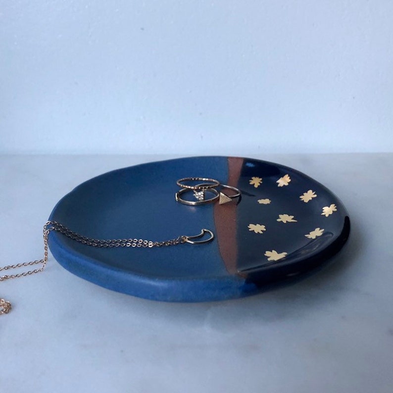 Night Sky Ring Dish