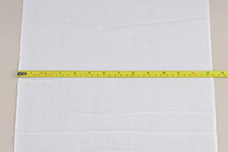 Vtg SARASHI Japonés Algodón Blanco Blanqueado Tradicional Tela de Propósito General Tenugui Toalla Kimono Gasa Muslin POR METRO imagen 6