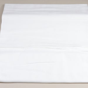 Vtg SARASHI Japonés Algodón Blanco Blanqueado Tradicional Tela de Propósito General Tenugui Toalla Kimono Gasa Muslin POR METRO imagen 3
