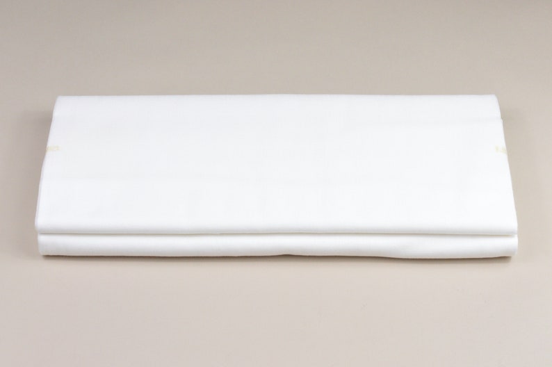 Vtg SARASHI Japonés Algodón Blanco Blanqueado Tradicional Tela de Propósito General Tenugui Toalla Kimono Gasa Muslin POR METRO imagen 2