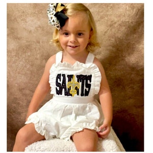 Girls 2pc saints set cotton
