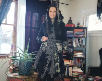 Pixie Coat, Sweater coat, Katwise inspired