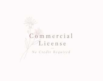 Commercial License - Digital Download Printable ClipArt Watercolor Clipart