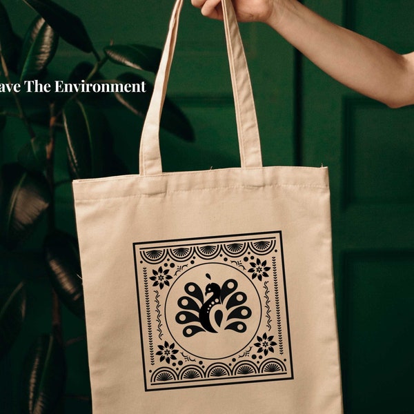Mother's Day, Heavy cotton reusable tote Shopping bag, durable shoulder bag, 10 oz. cotton bag, eco-friendly bag, aesthetic book travel bag