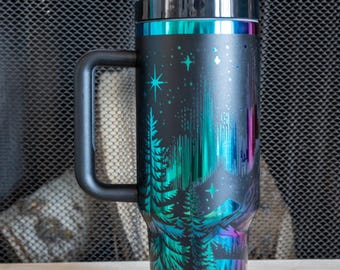 40oz Northern Lights Tumbler
