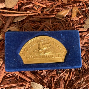 Vintage John Deere - Moline IL Belt Buckle