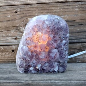 Amethyst Lamp Etsy