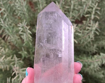 12.1 oz. Clear Quartz Point from Madagascar. You get this piece!