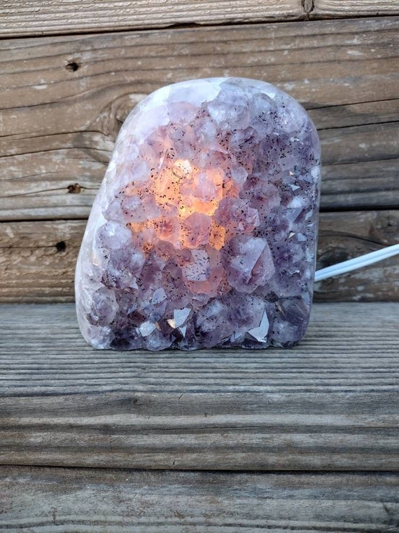 Rose quartz 2024 crystal lamp