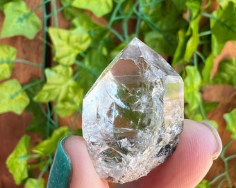 Large 0.3 oz Herkimer Diamond Quartz Crystal from Turtle Clan Ridge in Fonda NY. 9 grams. H4. You get this piece!