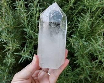 12 oz Clear Quartz Point from Madagascar. You get this piece!