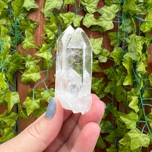 2.4 oz. Arkansas Clear Quartz Twin Crystal Points Cluster. AR23. You get this piece!