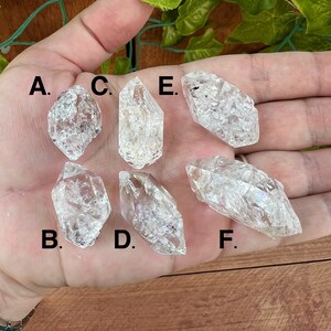 Raw Herkimer Diamond Quartz Crystal - Choose Your Piece!