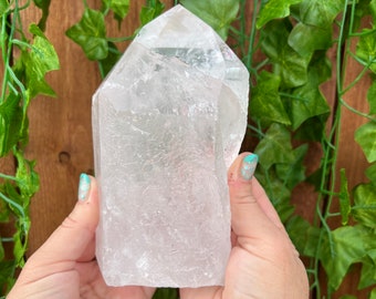 2.89 lb Clear Quartz Crystal Point. You get this piece!