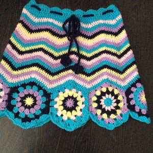 Crochet skirt