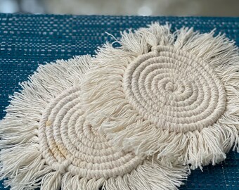 Macrame Coasters
