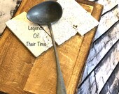 Vintage Side Pourer Ladle, Serving Spoon Wagner Ware Aluminum 11 inches long