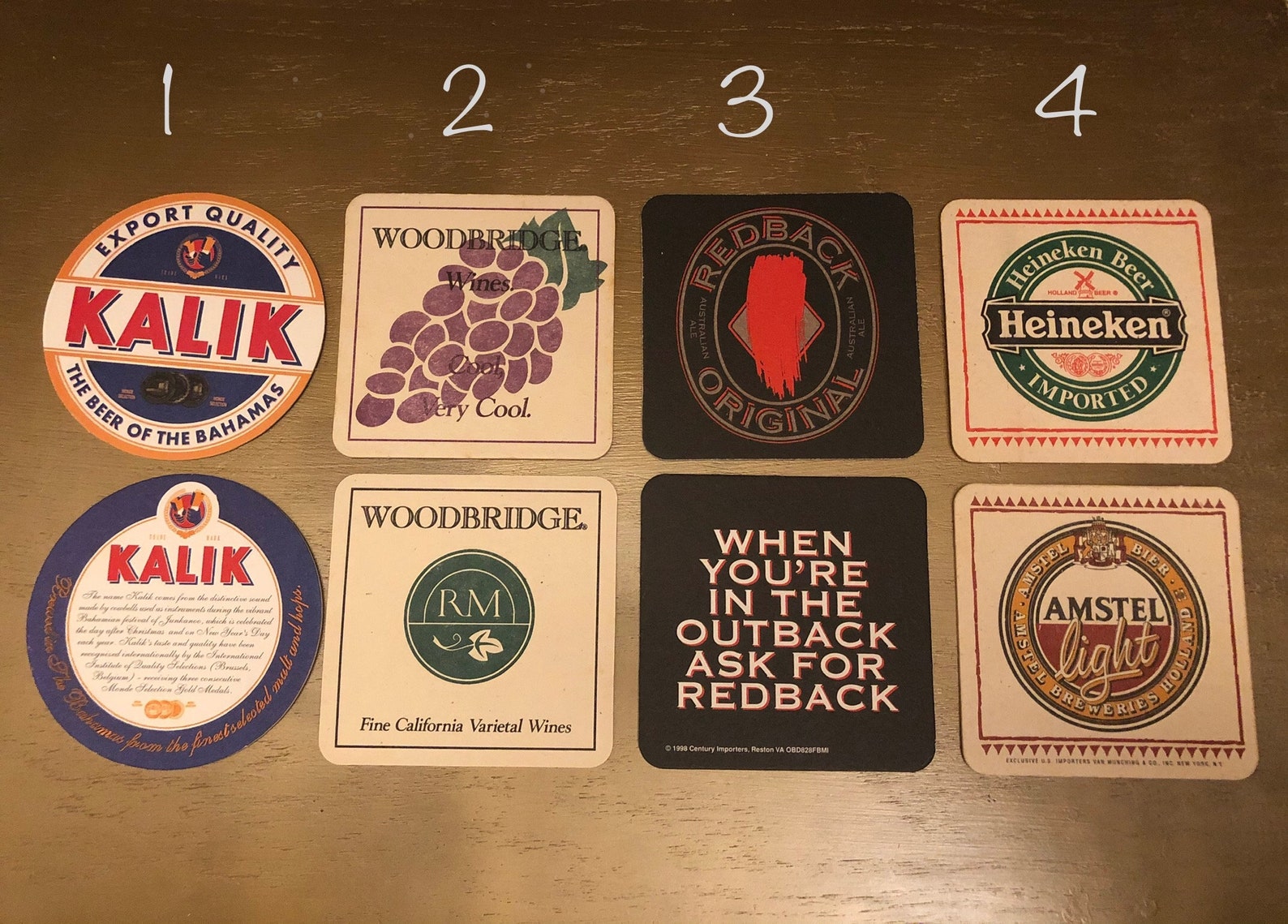 Vintage Collectible Beer Coasters 23 different Coasters Etsy