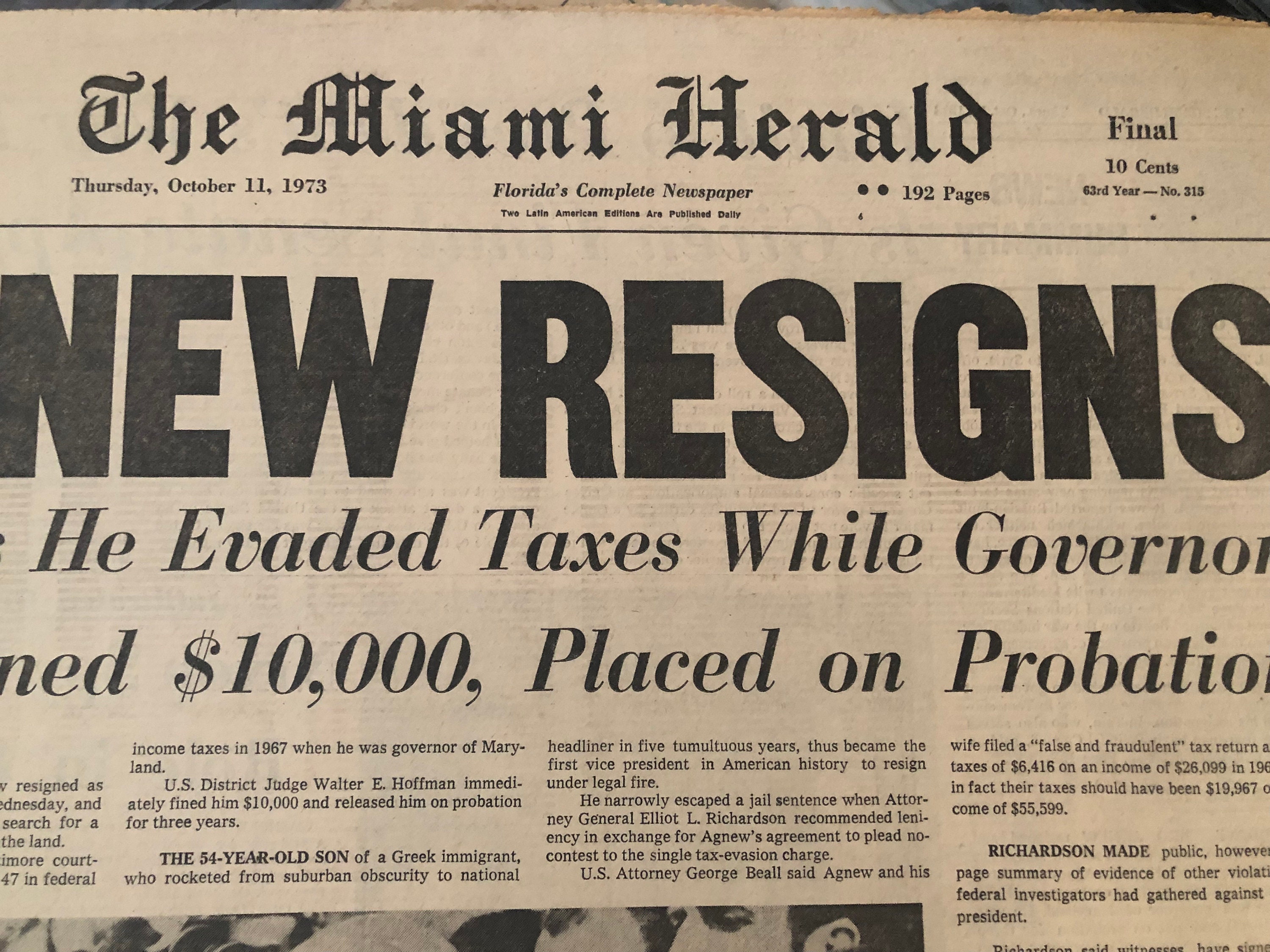 Miami gazette [1923-11-07 through 1924-03-05] - Magazines