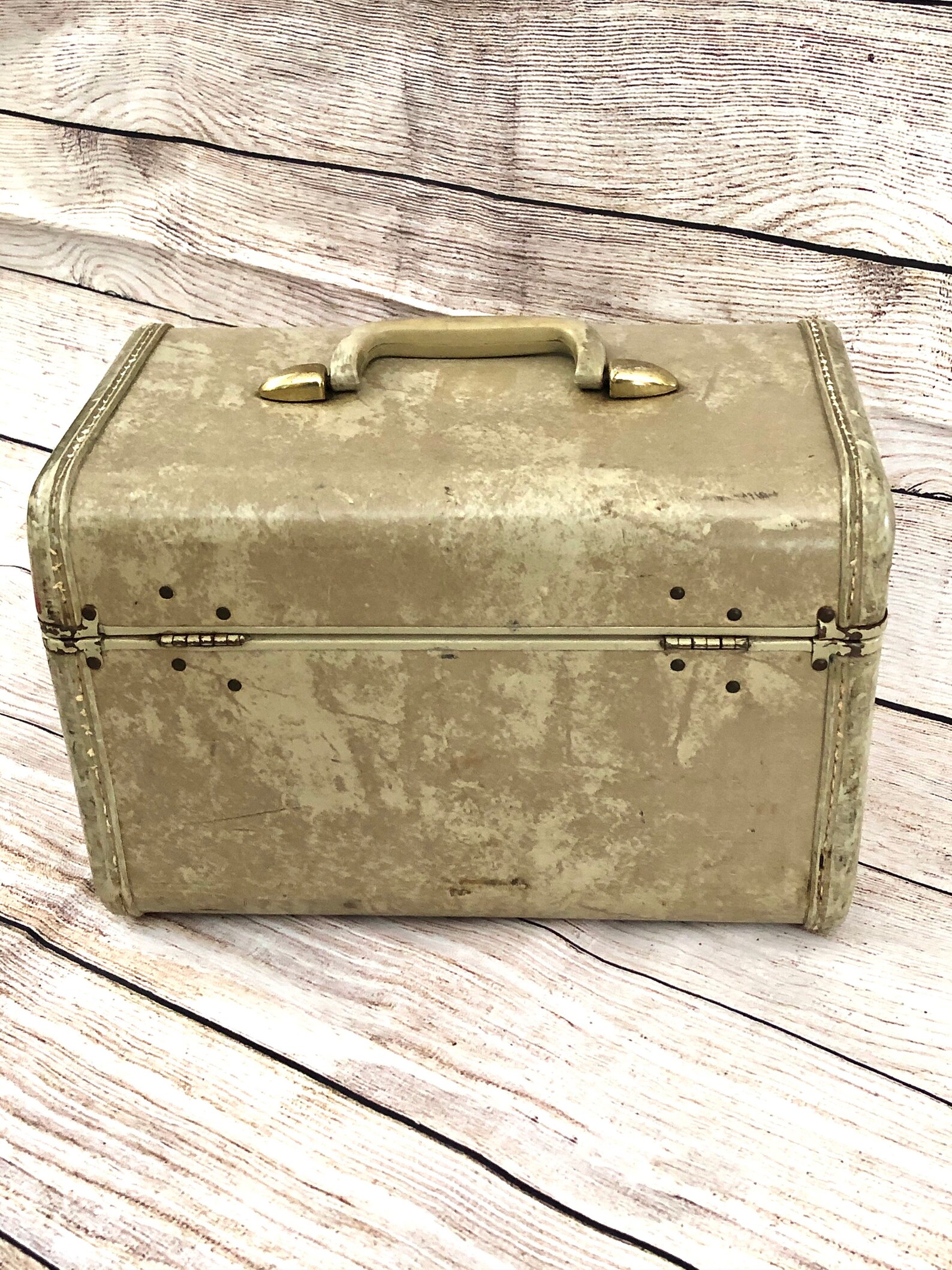 Train Case Luggage Vintage 1950's Samsonite Streamlite Etsy