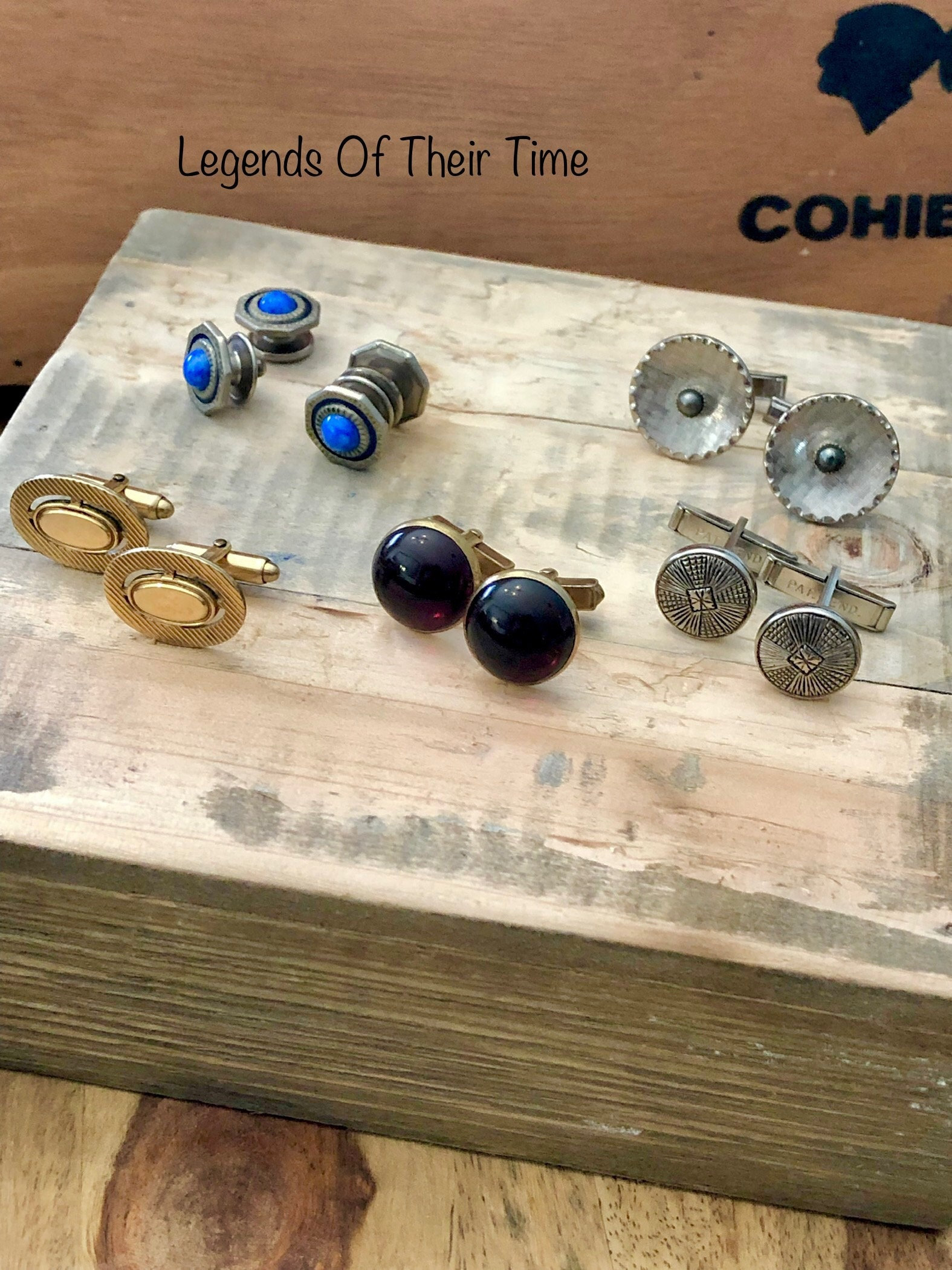 Boutons de manchette Swank – Trendolla Jewelry