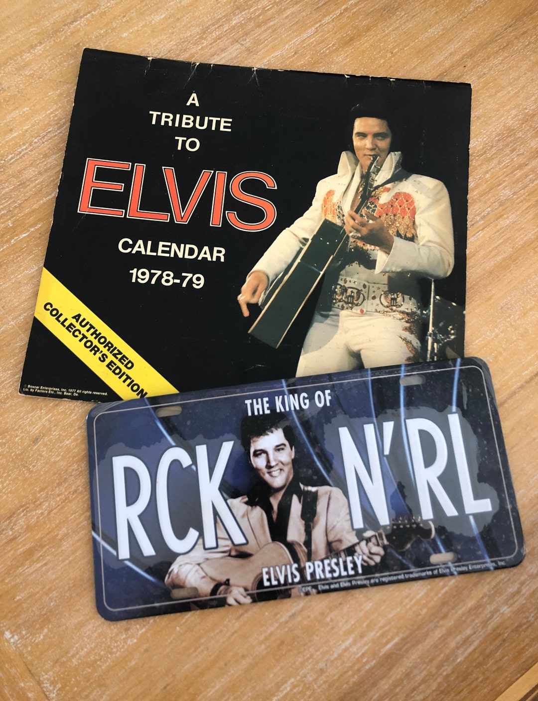 Vintage Elvis Calendar, Elvis Presley Vintage A Tribute to Elvis