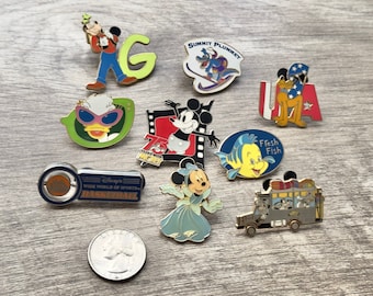 Vintage Disney Sammler Lanyard Pins, offizieller Disney Pinhandel