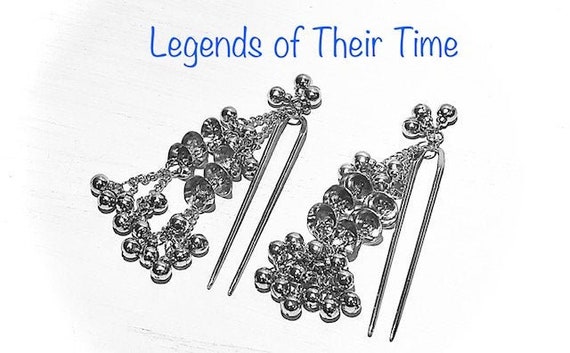 Vintage Early 1960's Hair Clip, Bun Clip Fork, Hai