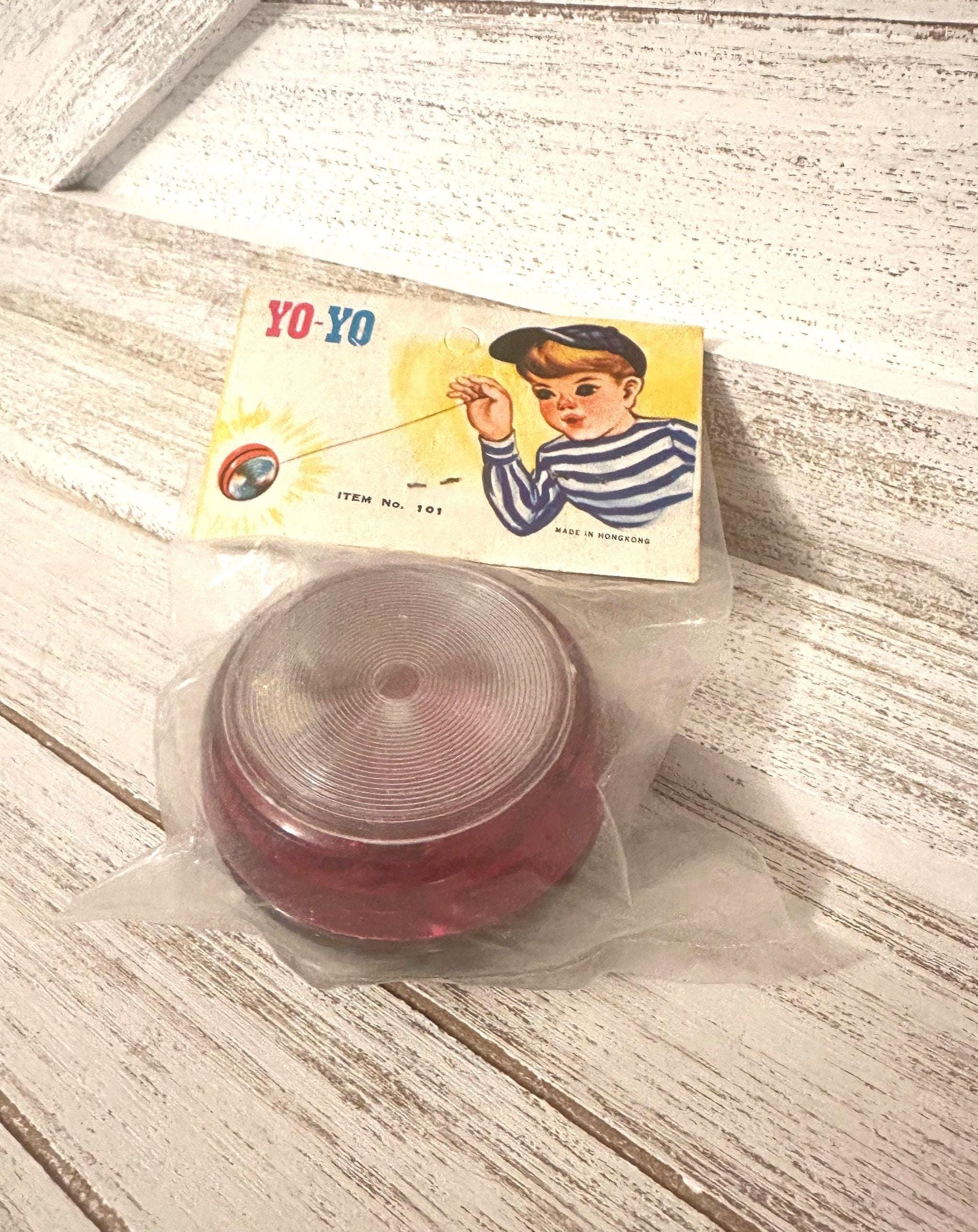 1960s YO-YO Collectible Toy: Red and Green, Original Wrapping - Etsy