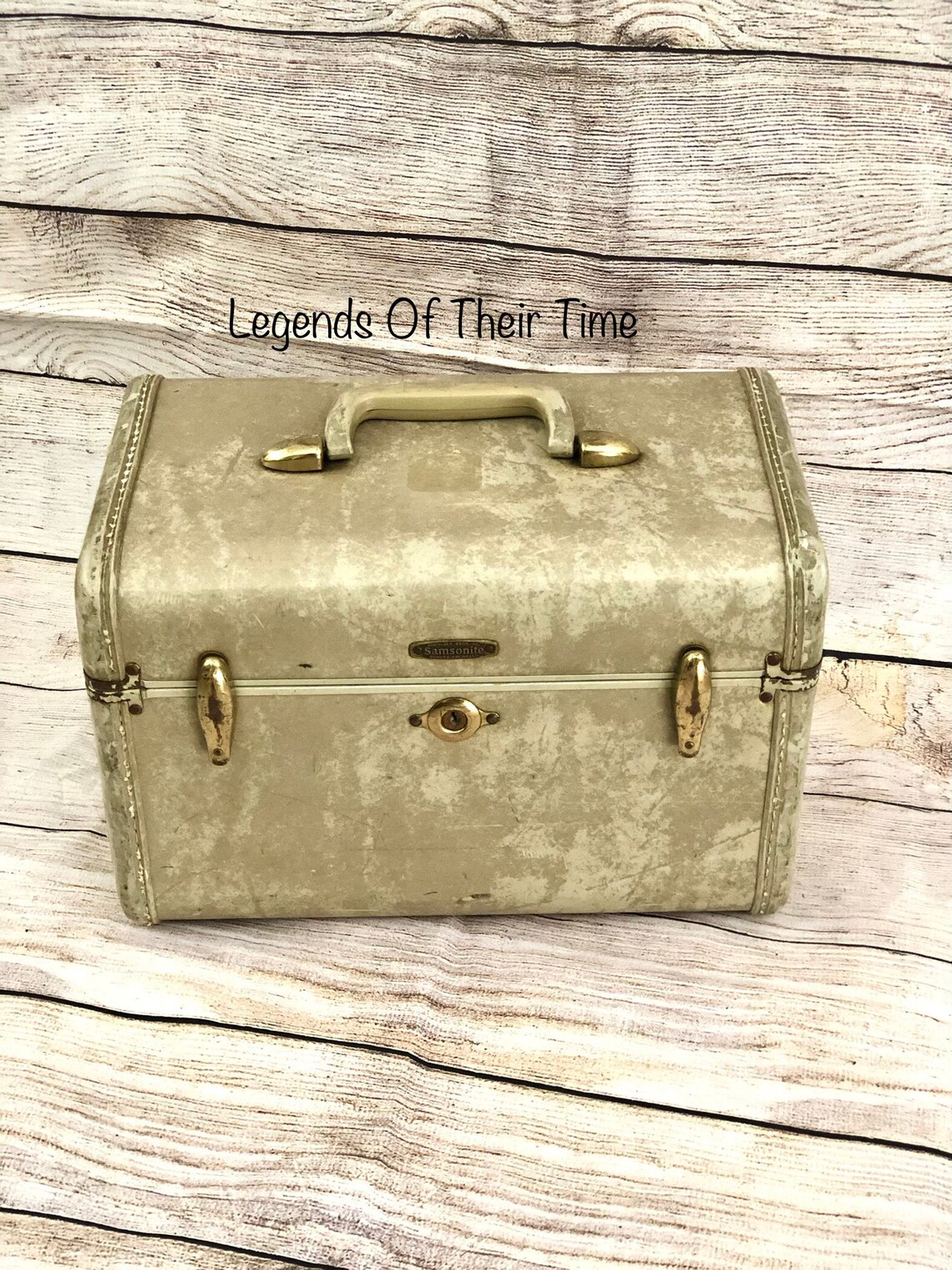 Train Case Luggage Vintage 1950's Samsonite Streamlite Etsy