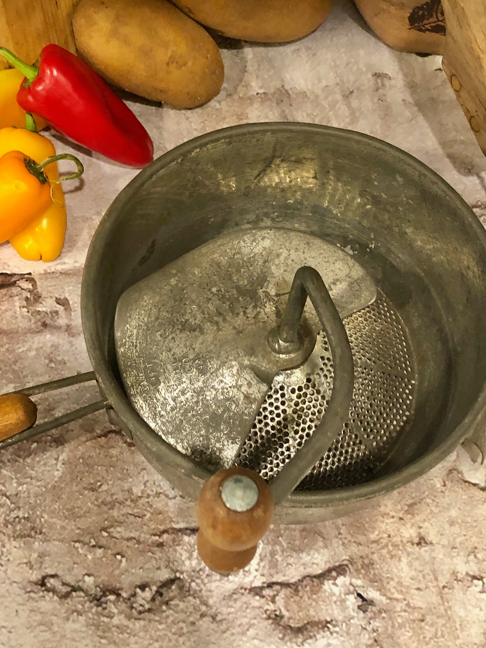 FOOD MILL Vintage Foley Food Mill Mfg Co Mpls Minn Pat Etsy