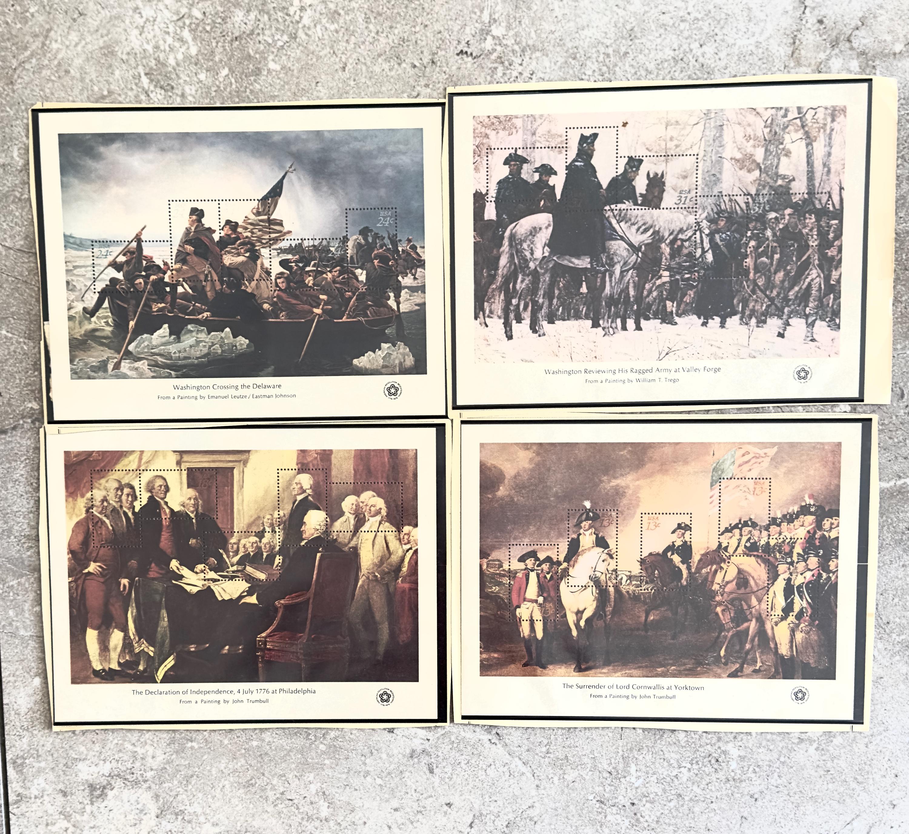 1976年 アメリカ合衆国 記念切手セット アメリカ記念切手 1976年 MINT SET 未使用｜Yahoo!フリマ