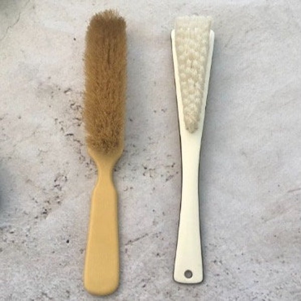 Vintage Lint Brushes - Celluloid, 1940s to 1950s, Valet Men Clothing Brush