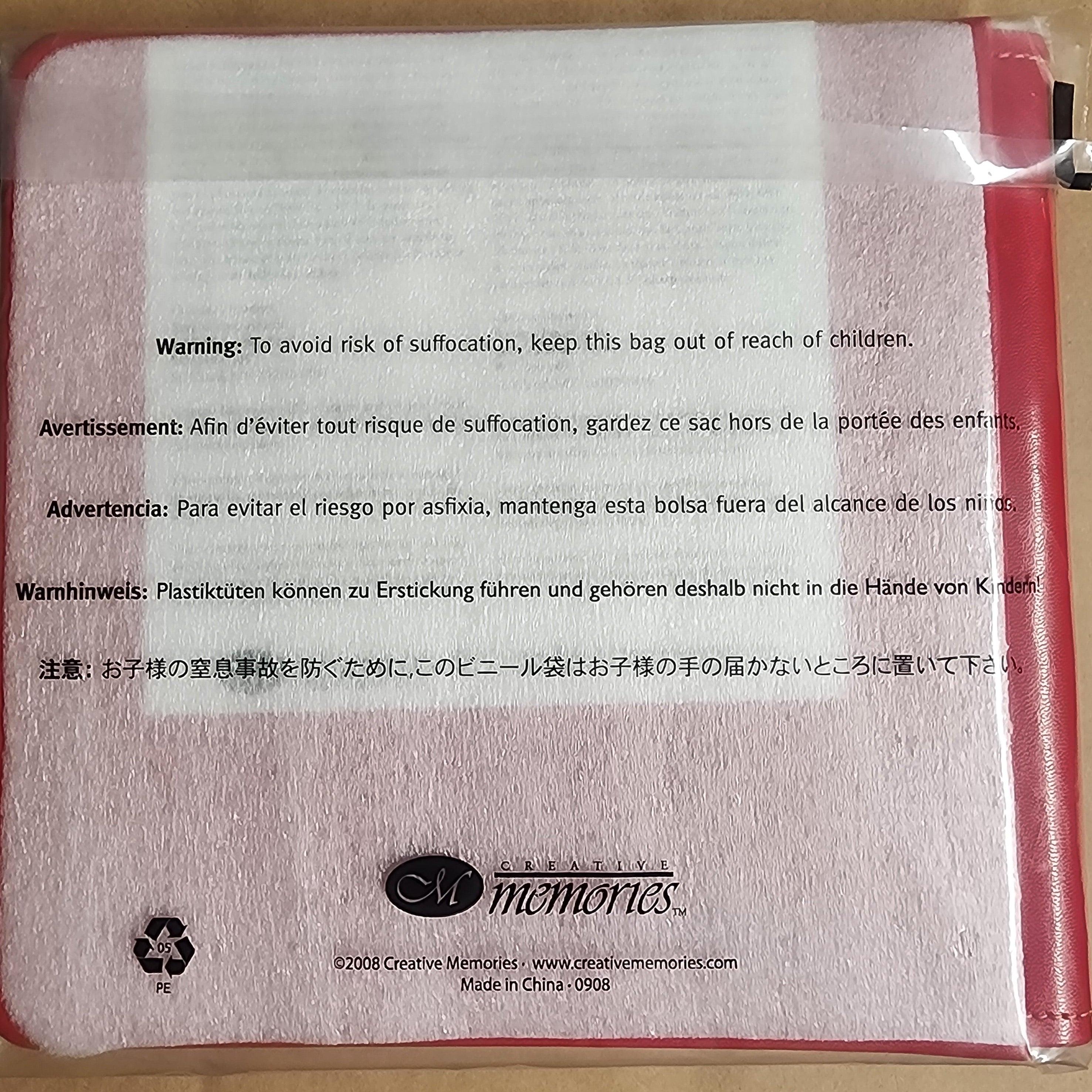 クリエイティブメモリーズ レッドスターズ ピクフォリオ スクラップ