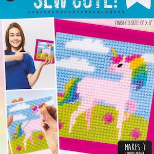 DIY Sew Cute Laugh Emoji Kids Beginner Starter Felt Backpack