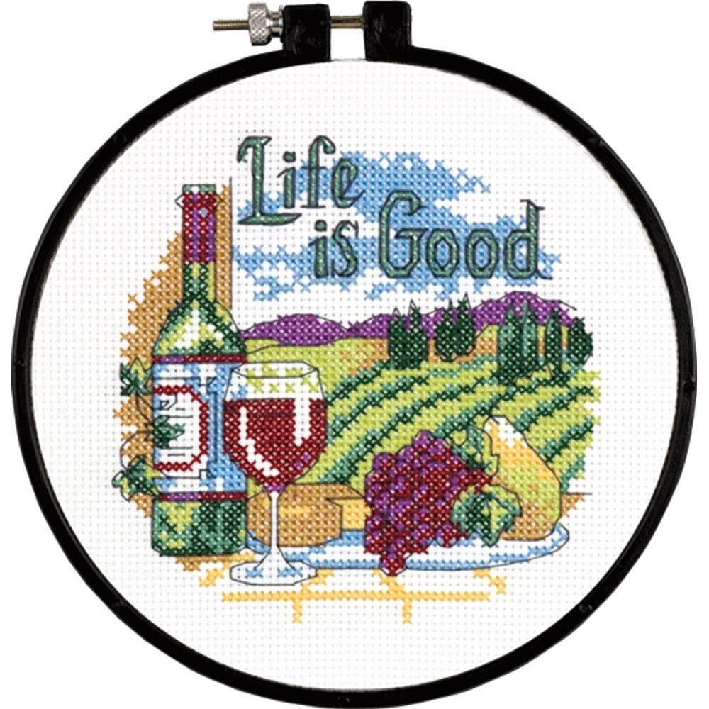 Wine cross stitch, Wine Glass cross stitch pattern, Waterc - Inspire Uplift