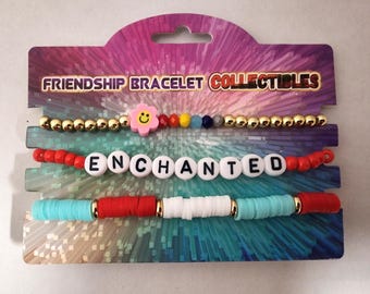 Enchanted Taylor Bracelet Eras Tour Beaded Friendship Bracelets Set