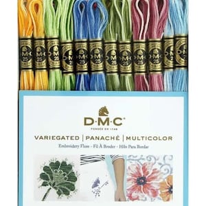 DMC Variegated Floss Collectors Edition Thread Pack of 36 Skeins