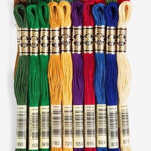 DMC Holiday Decor Floss Collectors Edition Thread Pack of 30 Skeins