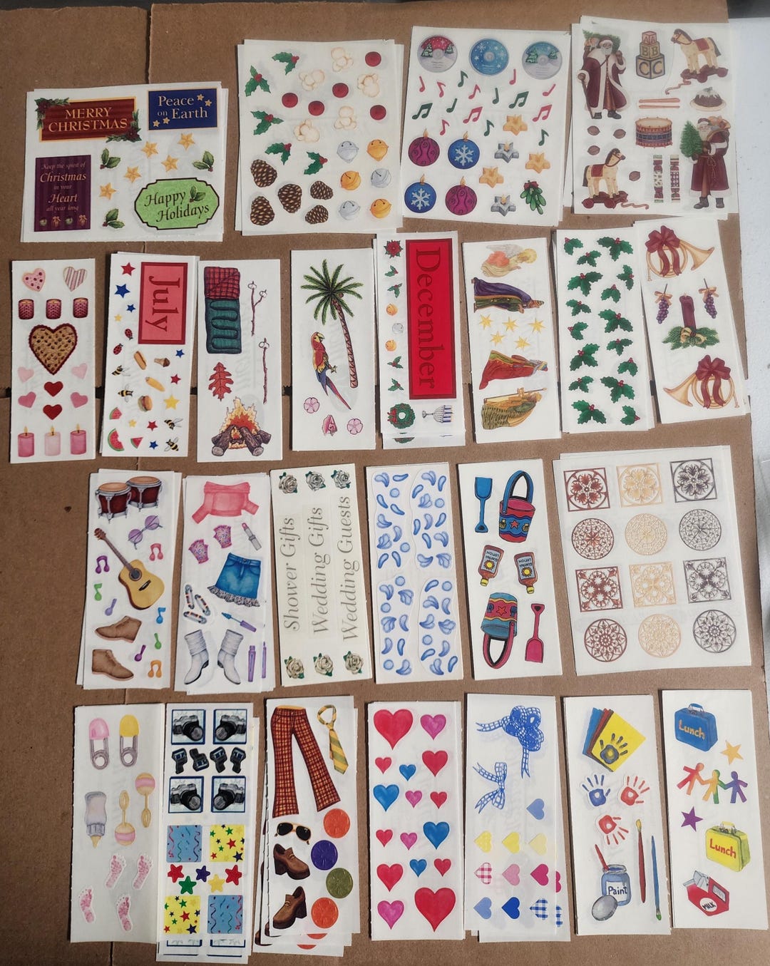 Creative Memories Sticker Sheet Lot 75 Sheets Mixed Theme 6 - Etsy