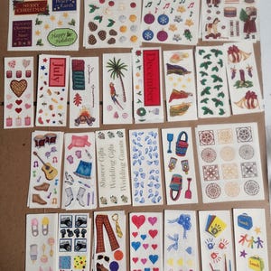 Creative Memories Sticker Sheet Lot 75 sheets Mixed Theme 6